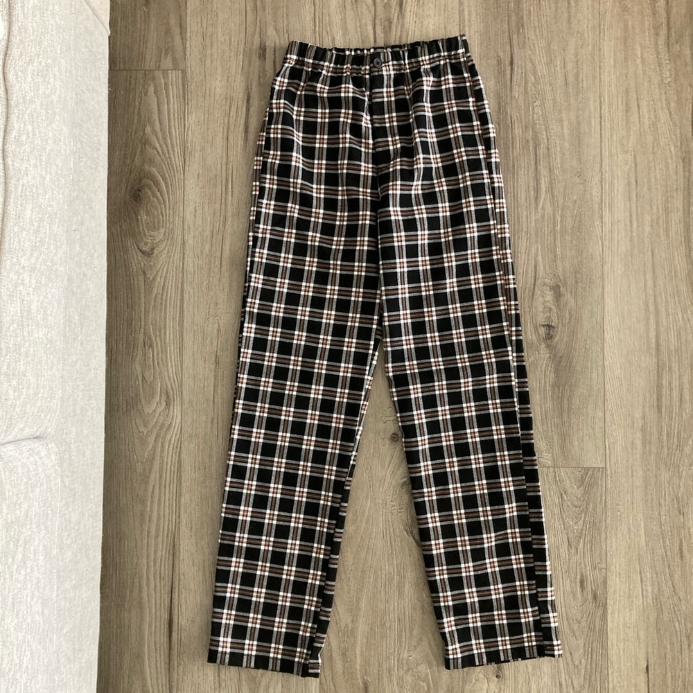Brandy Melville Plaid Pants - Picture 2 of 5